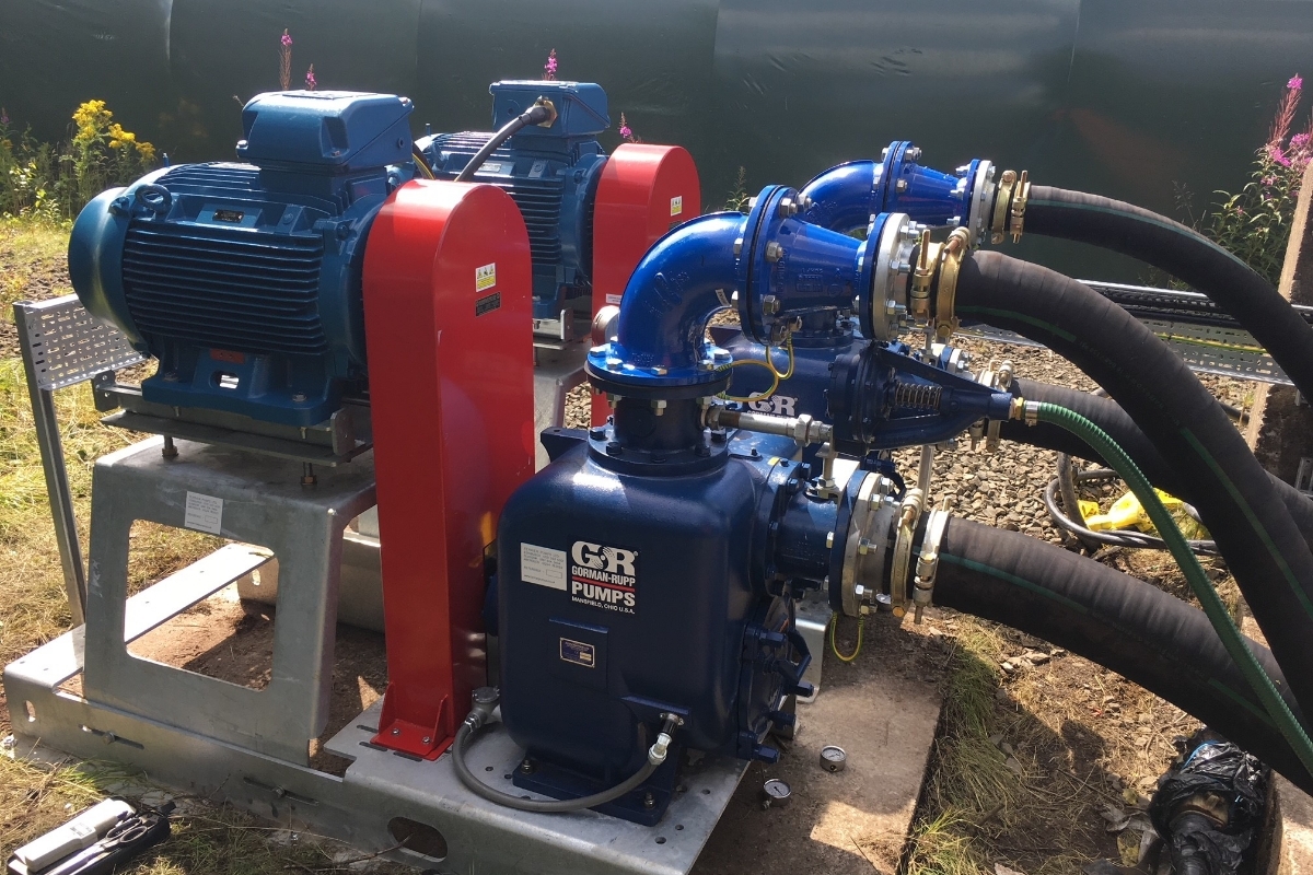 Pumping Cooling Water For Quenching Hydromarque